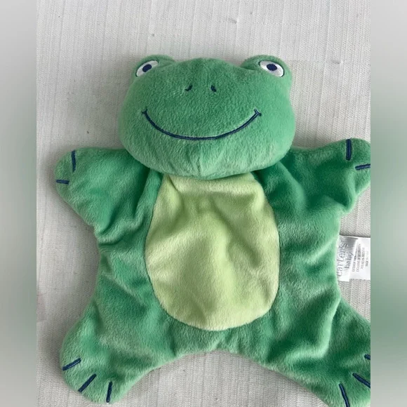 Carters lovey‎ Green Frog Plush Toy