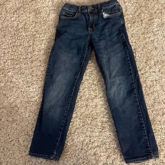 The Children’s Place Boys Straight Jeans Size 10 Dark Wash