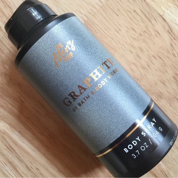 Bath & Body Works Graphite Body Spray - Black and Gray