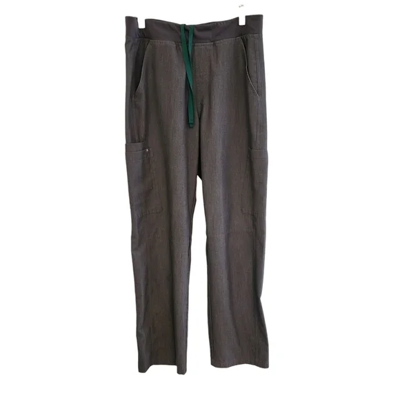 💜 FIGS Axim Men's Gray Cargo Scrub Pants