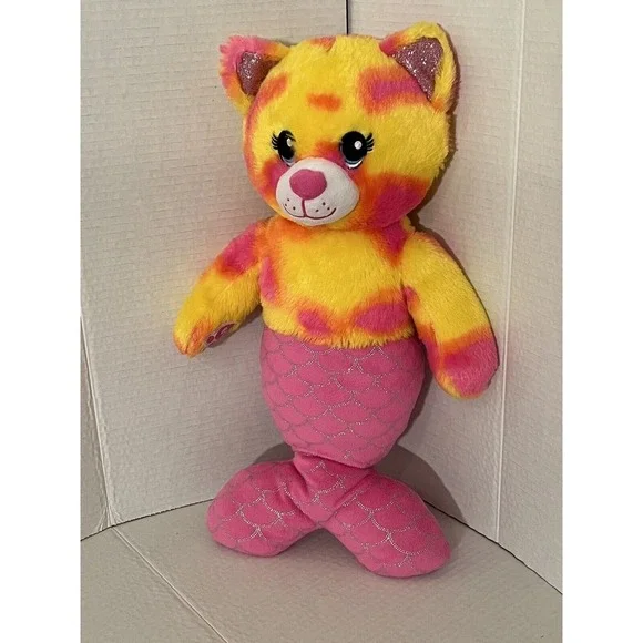 Build A Bear Mer-Cat Mermaid Plush 17