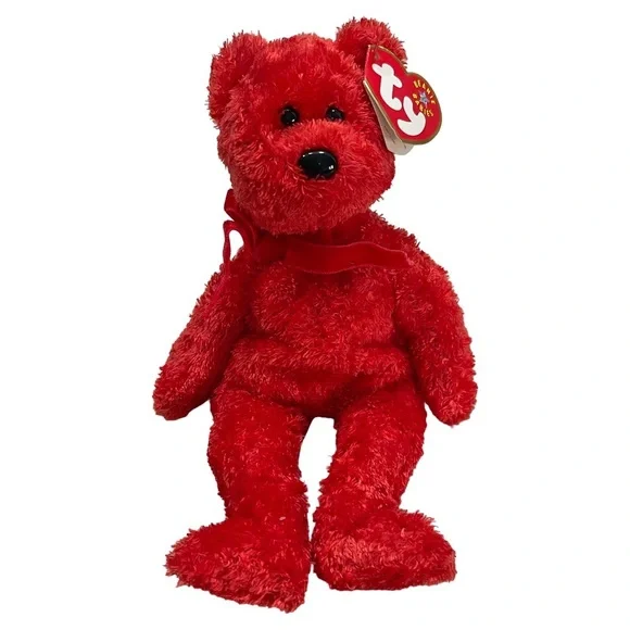 TY Beanie Baby - SIZZLE the Bear (8.5 inch) - MWMT's