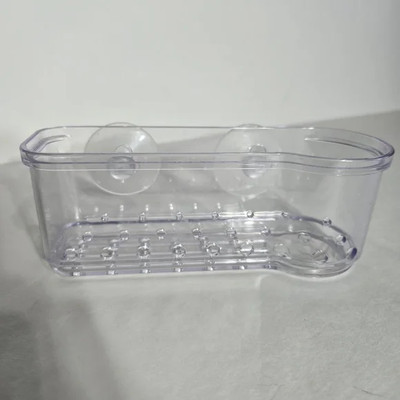 Clear Suction Cup Shower Caddy