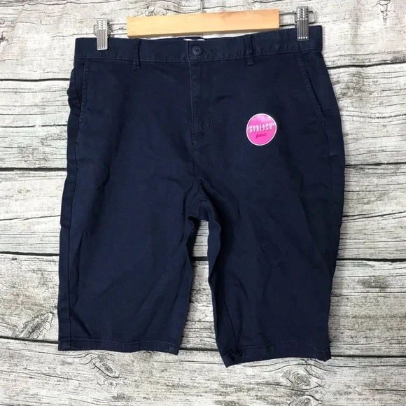 The Children's Place Kid's Unisex Uniform Shorts Navy Size 16