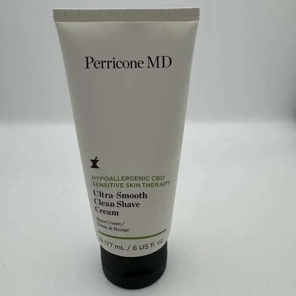 Perricone MD Ultra-Smooth Clean Shave Cream Hypoallergenic Sensitive 6 oz