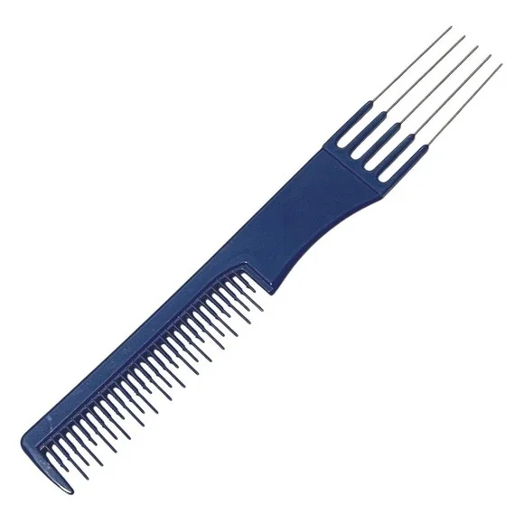 Comare‎ Mark V Teasing Comb Celcon w/ Serrated Teeth Navy Blue