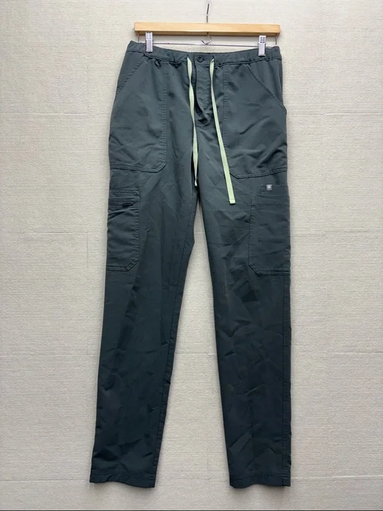 Figs | small Men's Olive Green Drawstring Pants