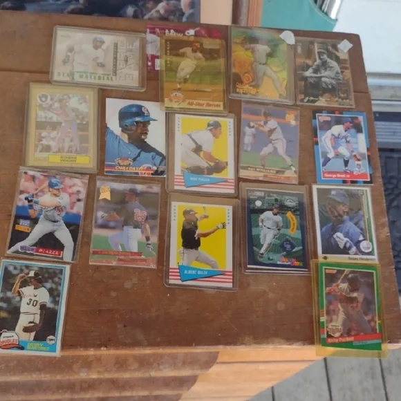 Assorted Baseball Trading Cards Collection