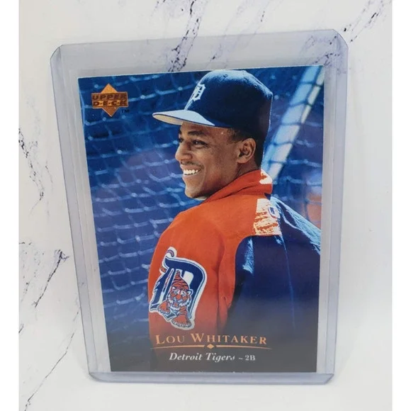 1995 Upper Deck #188 Lou Whitaker Detroit Tigers