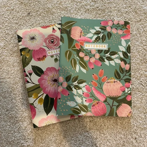 Floral Notebooks Set