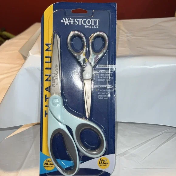 Sewing Scissor Set, Titanium, 8