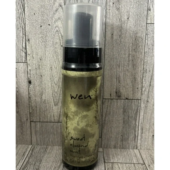 Wen by Chaz Dean Sweet Almond Mint Nourishing‎ Mousse 7.5 Oz. Sealed New
