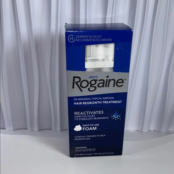 Rogaine Men’s Hair Regrowth Treatment Foam NWT