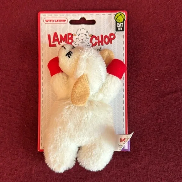 Brand New Lambchop cat toy with catnip