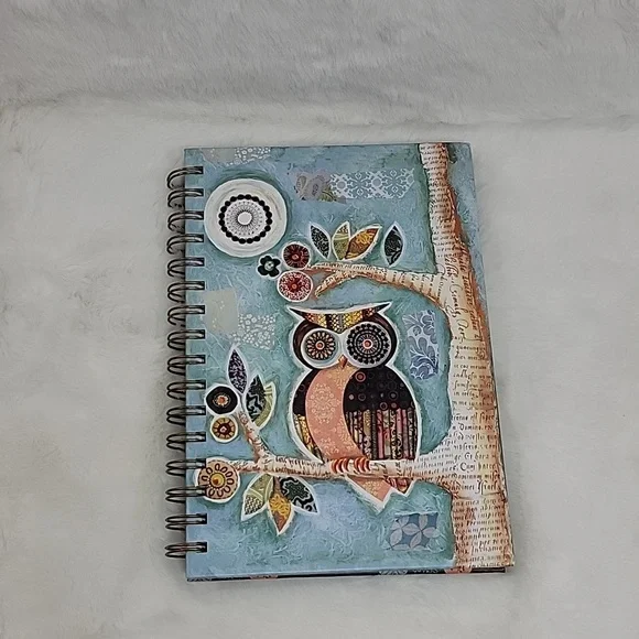 C.R. Gibson Owl Watchful Friend Spiral Journal