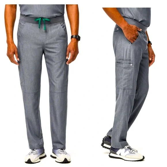 Figs Axim Cargo Scrub Pants Mens L Short 28