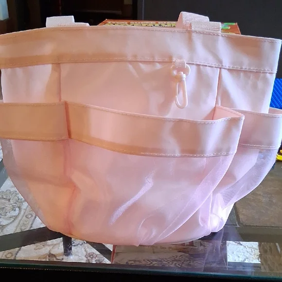 MESH MULTIPOCKET SHOWER CADDY