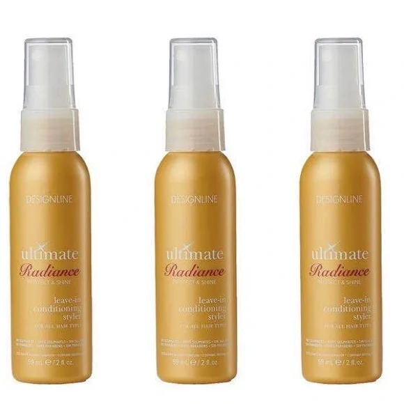 3 Regis Ultimate Radiance Leave-In Conditioning Styler - 2 fl. Oz. Lot o…