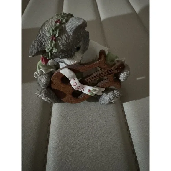 Calico Kittens Enesco Cat Figurine 