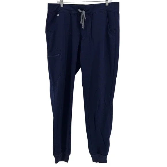 FIGS Mens Navy Blue Technical Collection Jogger Scrub Pants XL Tall W18SW2005T