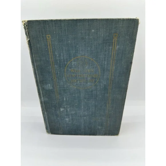 Webster's New Collegiate Dictionary 1960‎ 2nd Edition Thin Paper Vintage Book