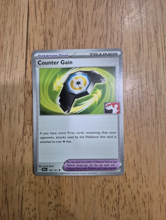 🔥QTY 1 Pokémon Counter Gain Trainer Item Card
