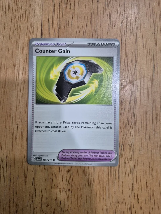 🔥 QTY 1 Pokémon Counter Gain Trainer Item Card