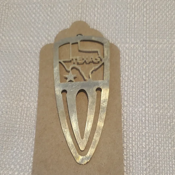 Texas Metal Bookmark
