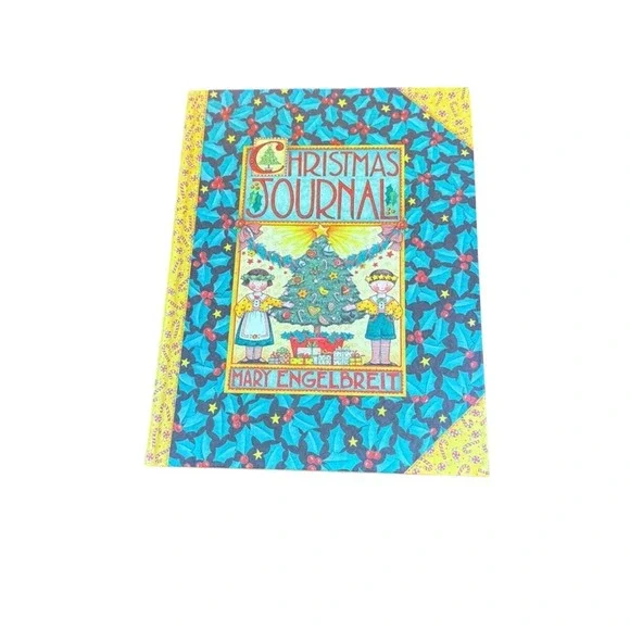 Mary Engelbreit Christmas Journal Andrews McMeel Hardcover Holiday Memory‎ Book