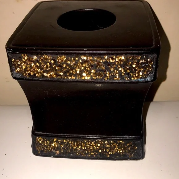 Tissue box. Hand painted