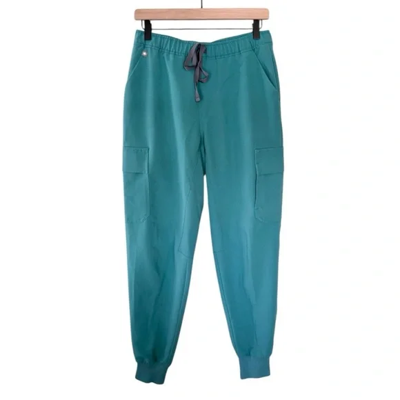 Figs Men’s Tansen Jogger‎ Scrub Pants Teal Light Blue Medical Nurse Size Small