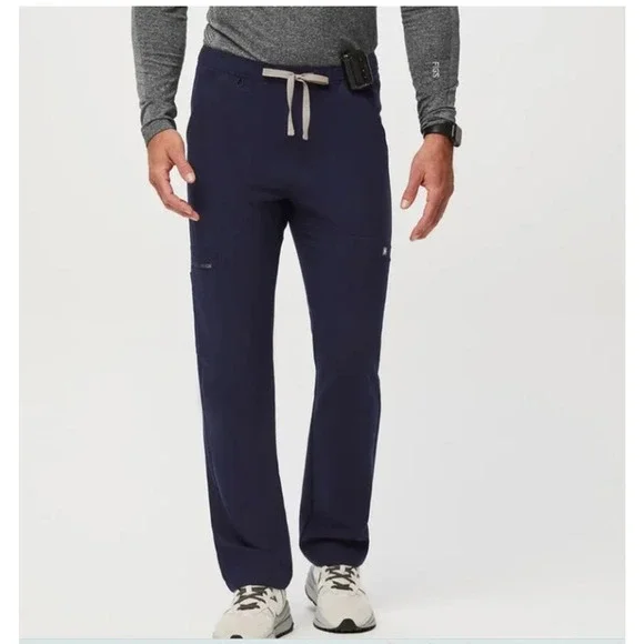 Figs Cairo Cargo Healthcare Medical Scrub Pants in Navy Blue Men's Size‎ XXL