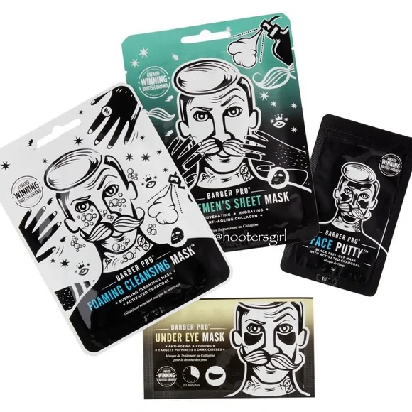 💈Barber Pro Skin Revival Face Mask Set 4 Pack💈