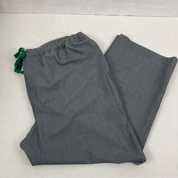 FIGS Technical Collection Scrub Pants Gray Mens XL Straight‎ Leg FMA500