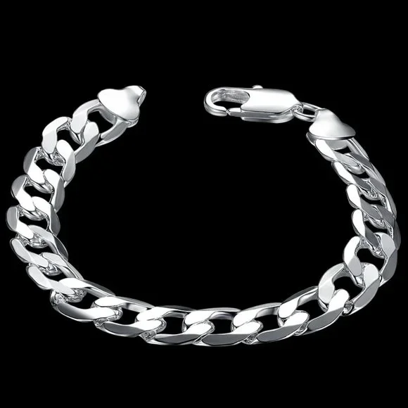 Stunning Miami Cuban Bracelet 8 Inches Long and 10mm Wide