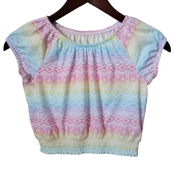 The Children's Place Rainbow Crop Top