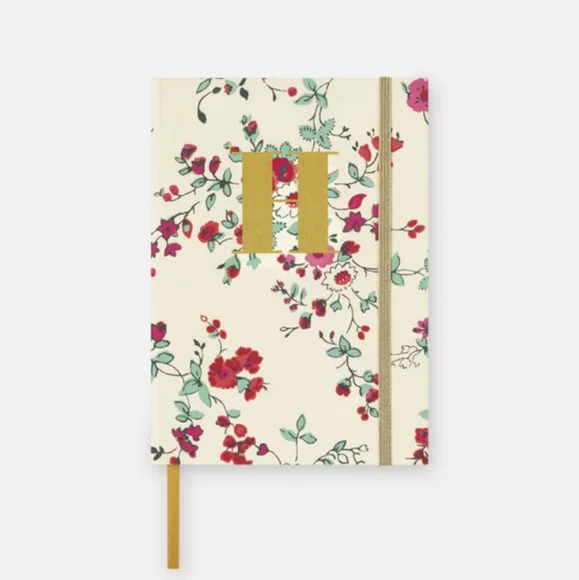 NWT Cath Kidson London Millfield Rose Clothbound Journal / Notebook - 
