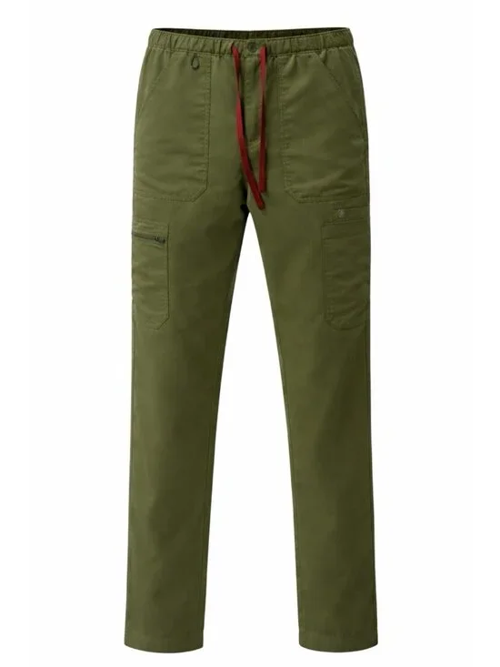 FIGS Cairo Cargo Scrub Pants Technical Collection Medium Green 31” Inseam