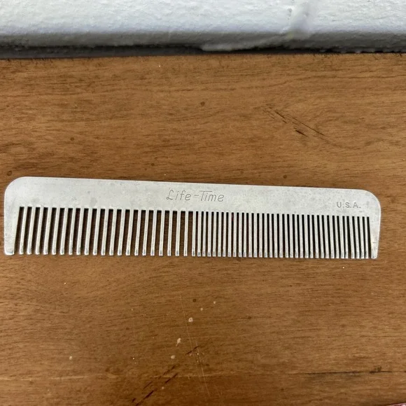 Vintage Lifetime Aluminum Comb 5