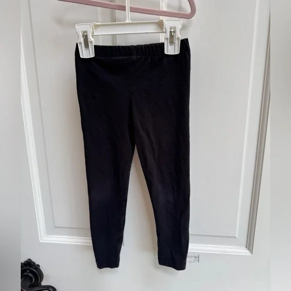 The Children's Place 3T Girls Black Leggings Stretchy Fit Pants
