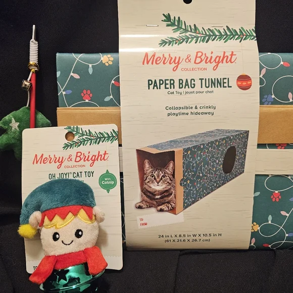 Merry & Bright Cat Toy Set