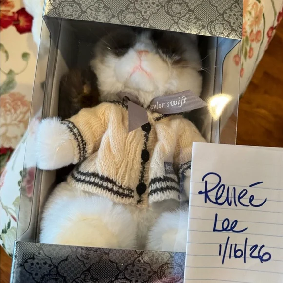 Taylor Swift Cat Plush Benjamin