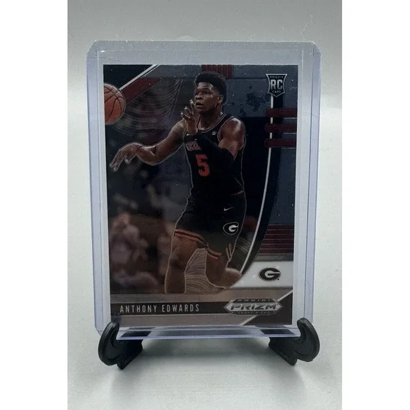 2020 Prizm Draft Anthony Edwards RC #41 Georgia Bulldogs‎ Timberwolves