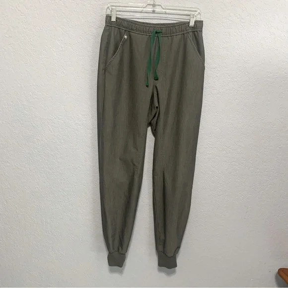 Figs Men’s Gray Drawstring Four Pocket Jogger Scrub Pants