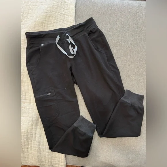 Figs‎ jogger bottoms black scrub scrubs