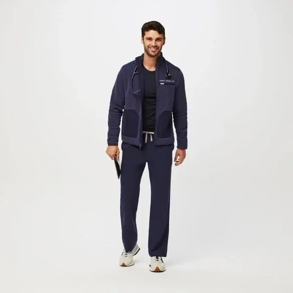 Figs Pisco Basic Navy Scrub Pants S