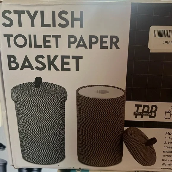 Toilet paper basket