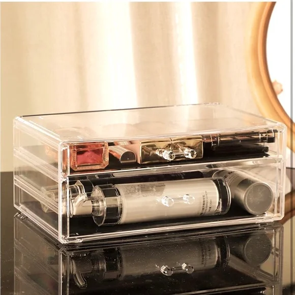 MAKEUP ORGANIZERS PINK!!