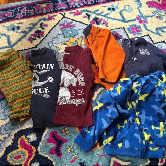 The Children's Place Graphic Pullover long sleeve jacket bundle lot Old Navy