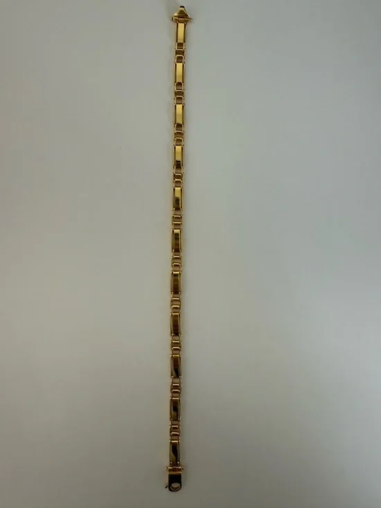 Gold Tone Link Bracelet